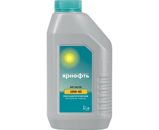 Моторное полусинтетическое масло Ярнефть SAE 10W-40 API SG/CD СТАНДАРТ, 1л 1511 