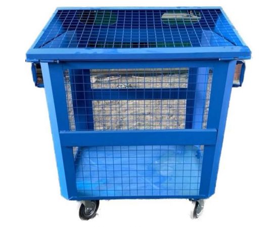 Металлический контейнер Дигрус для РСО 1.1 м3, сетчатый, синий К-РСО-1,1С/Д 