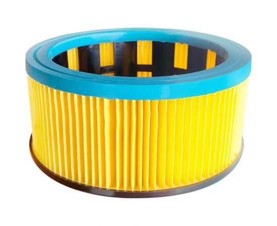 Фильтр складчатый из целлюлозы FP 130 PAP Pro для пылесосов KRESS, METABO, STARMIX, ИНТЕРСКОЛ FILTERO 02006 