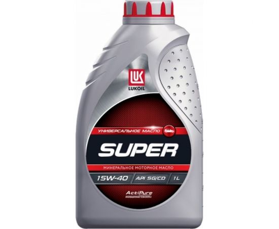Моторное масло Лукойл СУПЕР SAE 15W-40, API SG/CD, 1 л 19194 