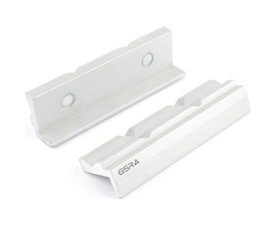 Губки для тисков Al призма с магнитом 2 шт, 100 мм GSR B00909100 