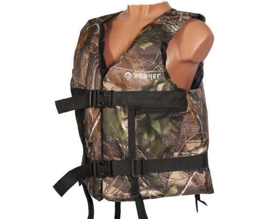 Страховочный жилет КОВЧЕГ Тритон, р. XL-2XL/52-54, до 100 кг, камуфляж 725300890 