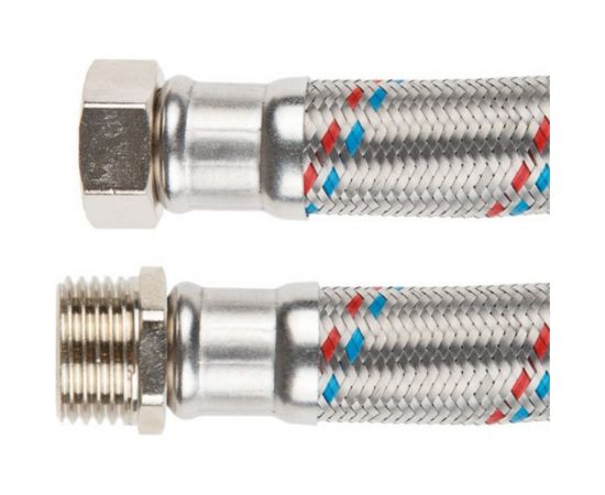 Гибкая подводка для воды AV Engineering гайка 1, штуцер 1 100 см AVE207100 