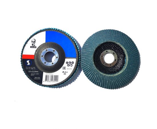 Диск лепестковый KX663 ATLAS (125x22 мм; Р80) Norton 004962 