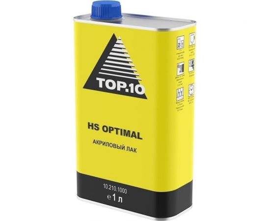 Лак TOP.10 hs optimal, 1л 10.210.1000 10.210.1000. 