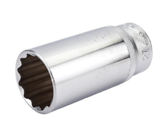 Головка торцевая 1/2” 27 12-ти гранная высокая JTC 47727 