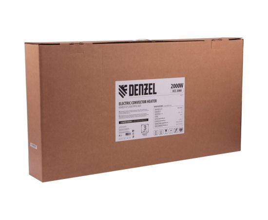 Электрический конвектор Denzel XCE-2000, 230 В, 2000 Вт 98117 – изображение 12