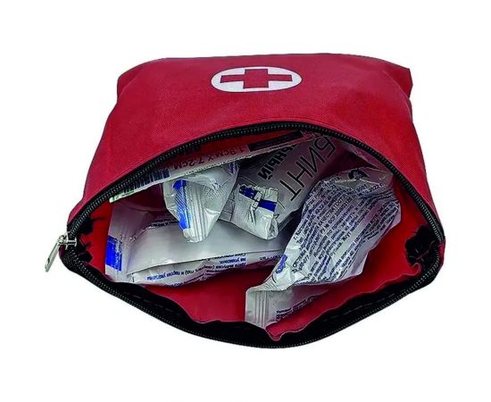 Дорожная аптечка для оказания первой помощи TopAuto топ авто, по ту, тип 2 состав 3(2), 12.предметов, текстиль TA-AP23-2 – изображение 2