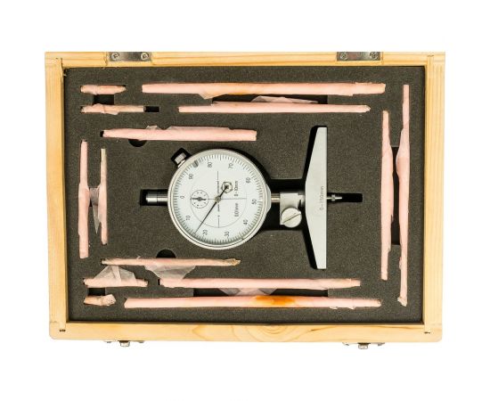 Индикаторный глубиномер Туламаш ГИ- 150 0.01 126463 – изображение 2