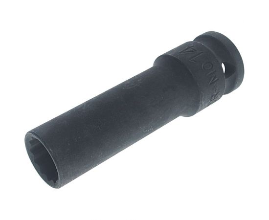 Головка торцевая ударная тонкостенная 12-гранная (14х82 мм; 1/2DR) JTC 448314 – изображение 2