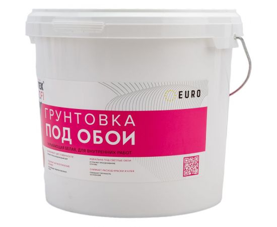 Грунтовка под обои Farbitex PROF акриловая, укрывающая, белая, 4.5 кг 4300012081 – изображение 2