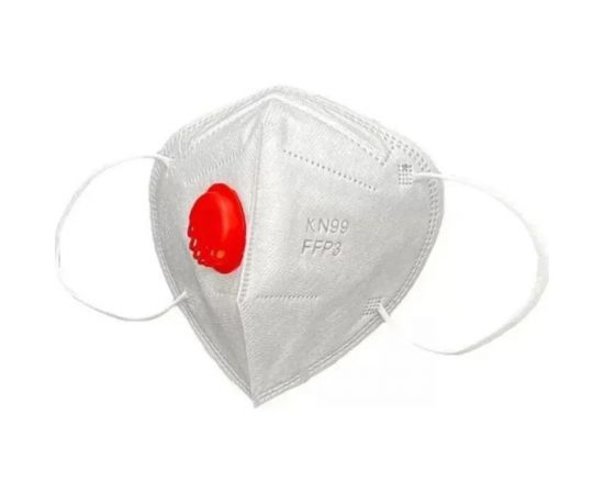 Фильтрующая полумаска СПРУТ KN99 класс FFP3 NR D, c клапаном 141906 – изображение 2