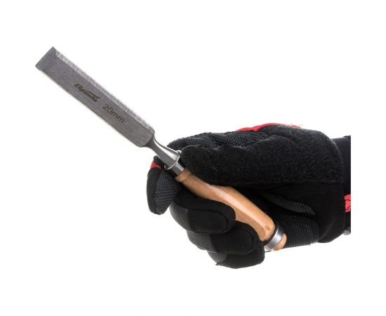 Долото-стамеска SPARTA 20 мм, деревянная рукоятка 242485 – изображение 2