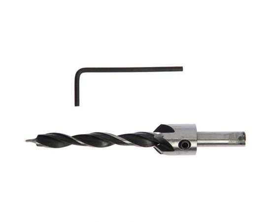 Сверло с зенкером (8х110 мм) ТУНДРА 4506453 – изображение 2