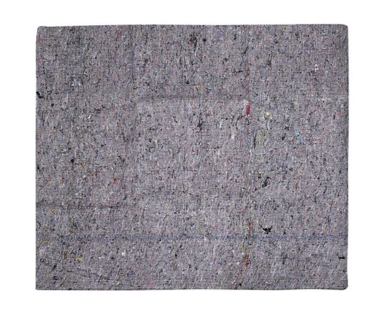 Тряпка для мытья пола ЛЮБАША 50x60 см плотность 240 г/м2 серое ХПП 95% хлопок 5% полиэфир – изображение 3