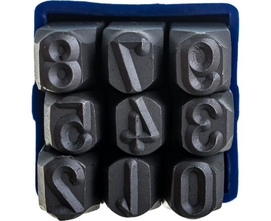 Цифровое клеймо ИНСТУЛС № 8 стальное HRC 50-55 00001583061 – изображение 3