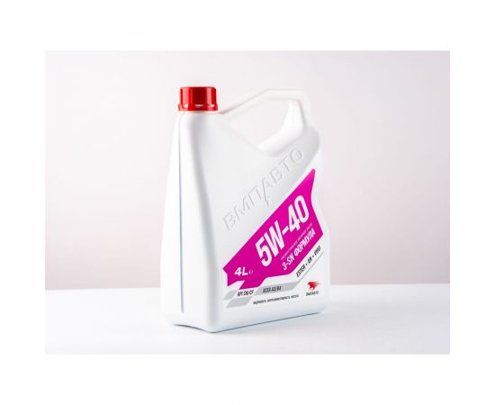 Моторное масло ВМПАВТО 3-SN 5w40 A3/B4, SN/CF канистра 4 л 9223 – изображение 3