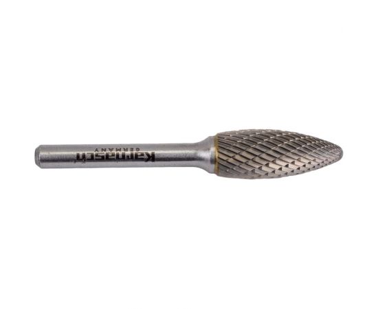 Борфреза твердосплавная форма H язычок пламени (12х32х6х77 мм) Karnasch 11.3071-025 – изображение 3
