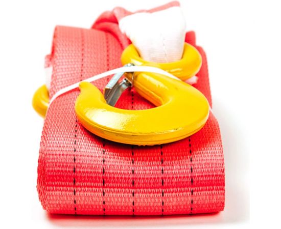 Буксировочный трос ТамбовТехСнаб 15/23 т, 5 м, крюк/крюк 7930124363916 – изображение 3