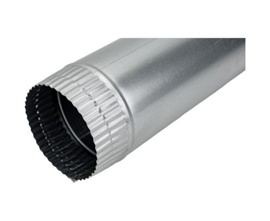 Воздуховод прямошовный 120 мм, 0.5 м, оцинкованная сталь 0.5 мм ООО Вентмаркет VD120/500 – изображение 3