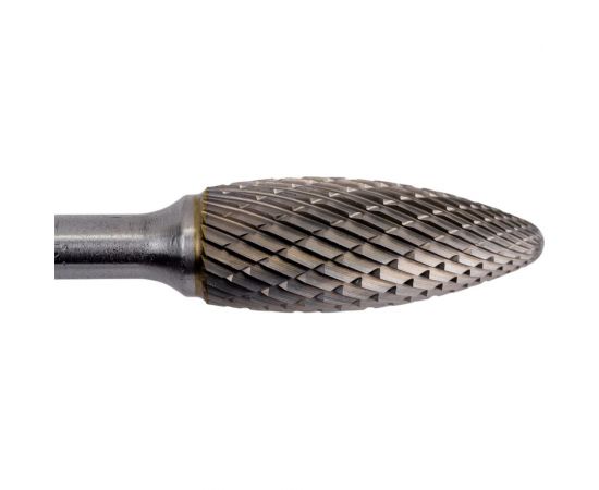 Борфреза твердосплавная форма H язычок пламени (12х32х6х77 мм) Karnasch 11.3071-025 – изображение 4