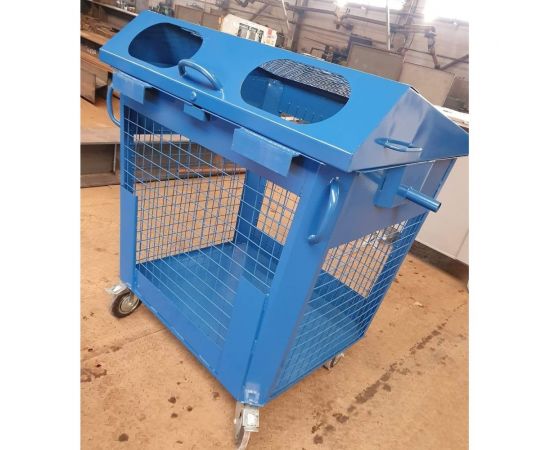 Металлический контейнер Дигрус для РСО 1.1 м3, сетчатый, синий К-РСО-1,1С/Д – изображение 4