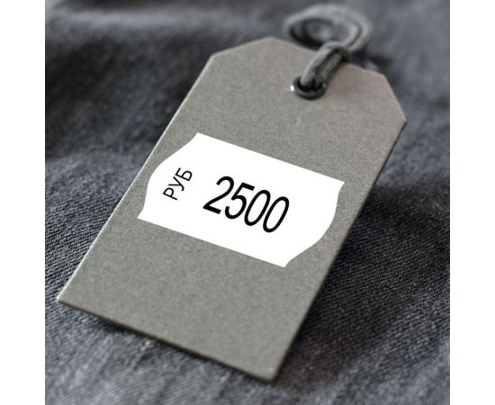 Этикет-лента BRAUBERG белая, комплект 5 рулонов по 800 шт, 26х16 мм 123580 – изображение 5