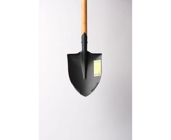 Штыковая универсальная лопата с зубьями ZINLER с деревянным черенком 1400 мм Z1.10H6 ЛЗУЧ6 – изображение 6