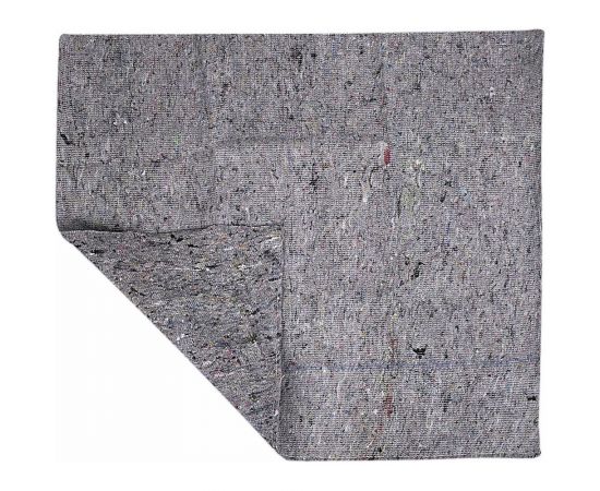 Тряпка для мытья пола ЛЮБАША 50x60 см плотность 240 г/м2 серое ХПП 95% хлопок 5% полиэфир – изображение 7