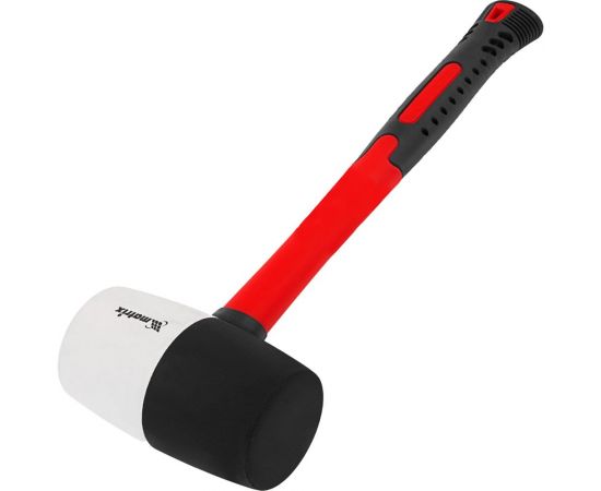 Резиновая киянка MATRIX 910 г, черно-белая резина, фибергласовая рукоятка 11173 