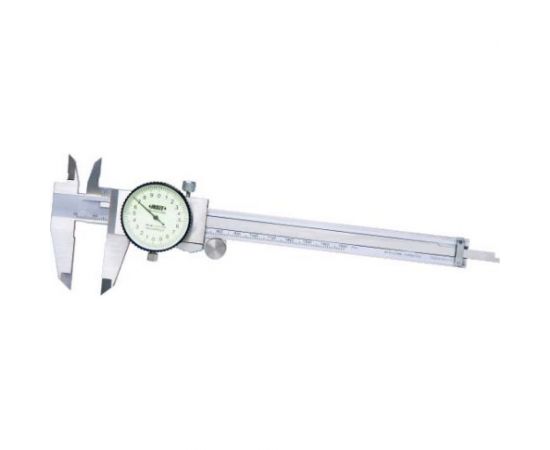 Штангенциркуль INSIZE Шцк-200 0.02мм вылет губок 48мм противоуд с вспом роликом 1312-200A 