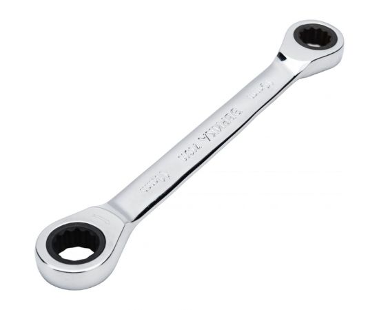 Накидной трещоточный ключ 10х11мм на держателе ЭВРИКА ER-71011H 