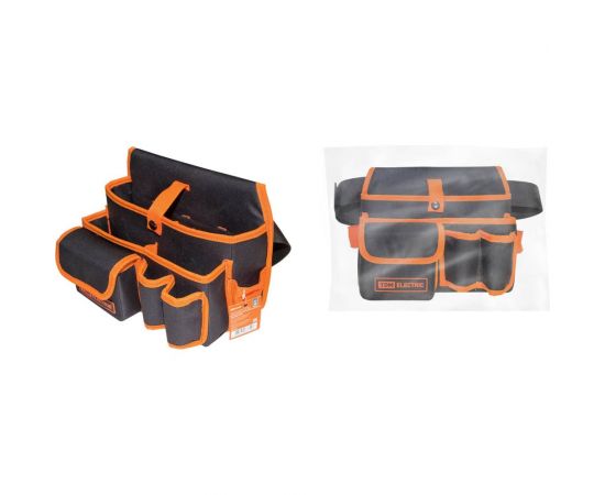 Сумка-пояс TDM СПЭ-1, 10 карманов, 280x220x170 мм, «Алмаз» SQ1032-0101 