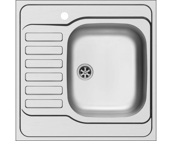 Мойка Pyramis 60X60 1B 1D 34X40X18 RНВ ECO, диаметр 60, 1TH 102991201 