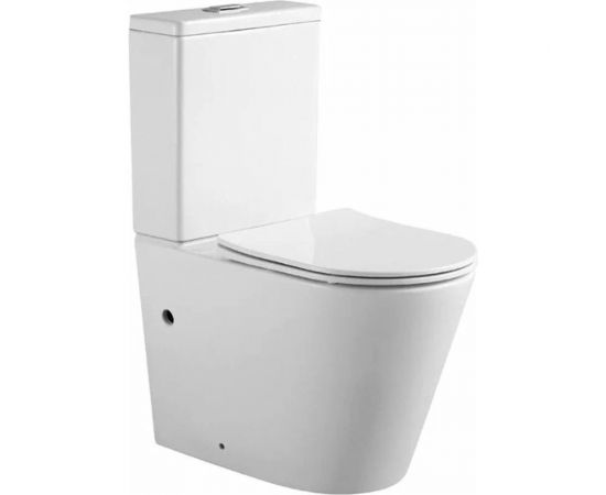 Напольный унитаз AQUATEK ВЕГА AQ2904-00 безободковый, с бачком 00000114587 