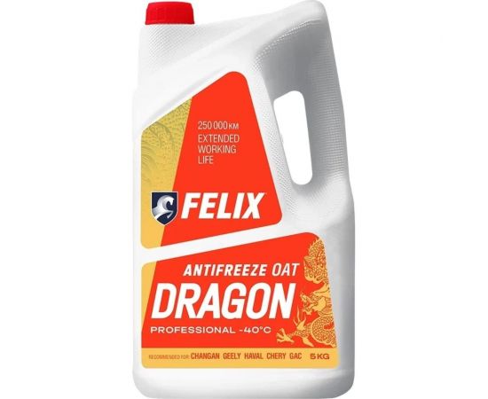Антифриз FELIX Dragon, в п/э канистре 5кг 430206405 