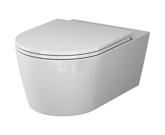 Подвесной унитаз с сиденьем микролифт AM.PM Func 54 см FlashClean C8F1701SC 