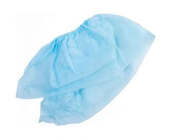 Низкие бахилы ГЕКСА из спандбонда, 25 пар, 42 г/м2, голубые 630950 