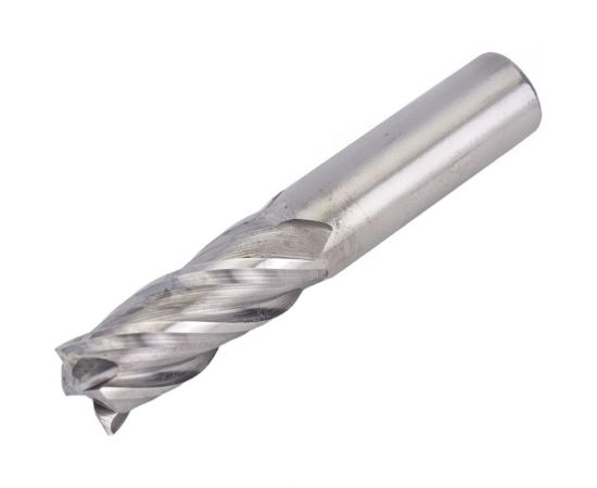Фреза концевая цельная (8x20x45 мм; цх; 4Z; ВК8; 2220-0223; ГОСТ 18372-73) ИНСТУЛС 00001284569 