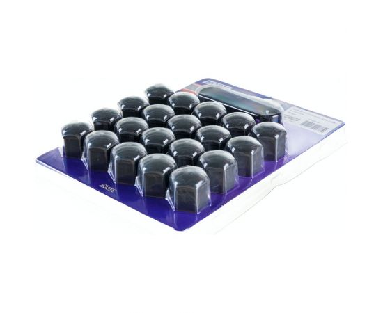 Набор колпачков для гаек и болтов NORM 19 мм, серый, 20 шт. HP-FC-19G 