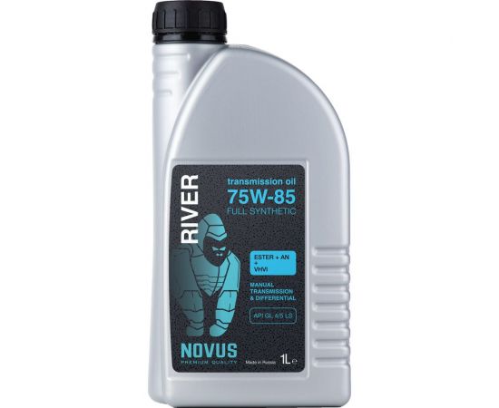 Трансмиссионное масло Новус NOVUS RIVER 75W-85 (ESTER+AN+VHVI) API GL 4/5 RIV202301 