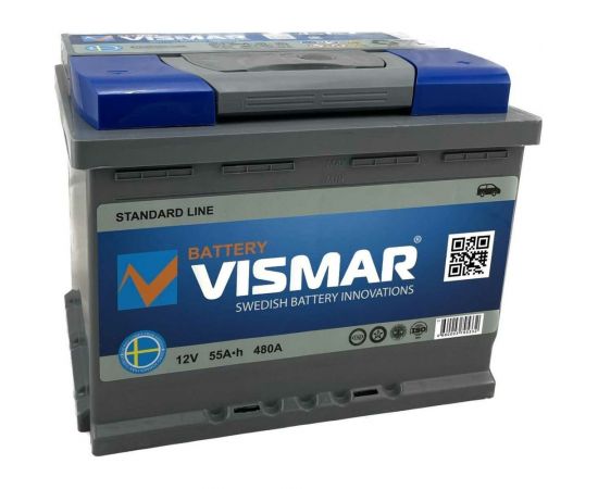 АКБ VISMAR ST 6СТ-55 N R-0 480А 242/175/190 4660003795332 