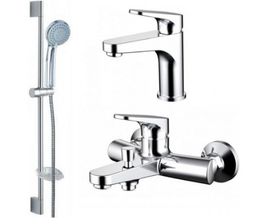 Комплект для ванной комнаты Bravat Eler 3 в 1 F00450CP 00-00022394 