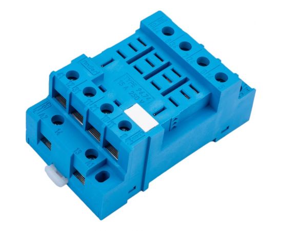 Розетка Finder для реле 56.34 и модуля 99.01, с комб конт., с метал фикс, ви, 9674SMA 