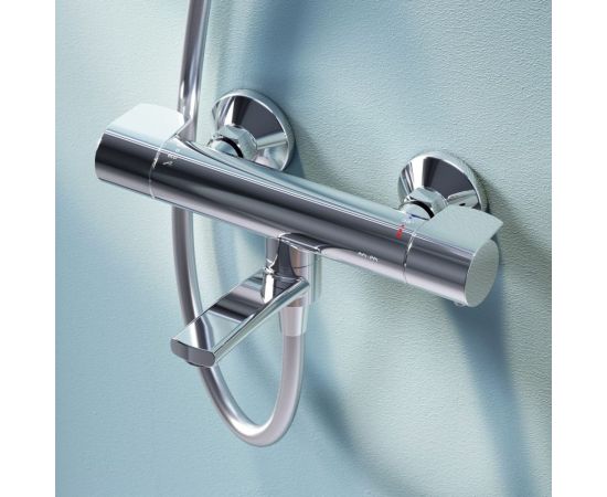 Термостатический смеситель для ванны и душа AM.PM X-Joy хром F85A50000 – изображение 2