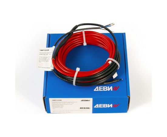 Нагревательный кабель ДЕВИ flex-18t 2135 вт 230 в 118 м 140F1250R – изображение 2