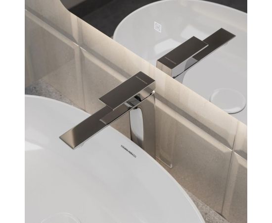 Высокий смеситель для раковины KERAMA MARAZZI FIORETTO без донного клапана, хром V2CR205LLKM – изображение 3