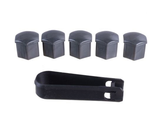 Набор колпачков для гаек и болтов NORM 19 мм, серый, 20 шт. HP-FC-19G – изображение 3