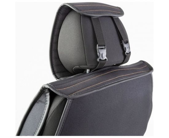 Каркас накидки на переднее сиденье CarPerformance 2 шт., fiberflax/лен CUS-2022 BK/GY – изображение 3