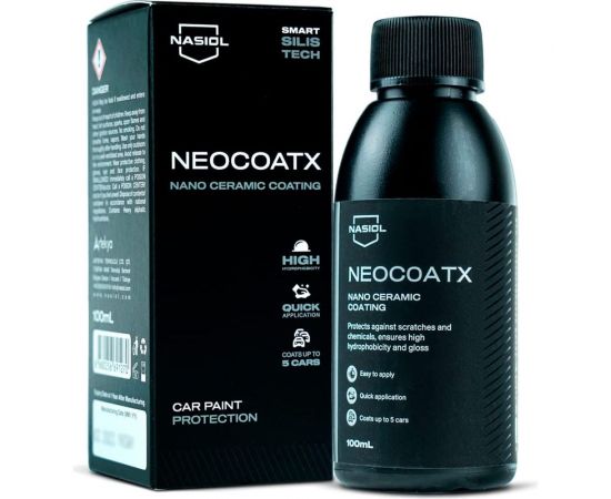 Нанокерамическое покрытие для ЛКП Nasiol NeoCoatX 100 мл 052986 – изображение 4